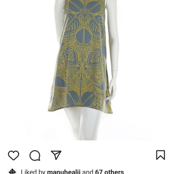 Manuheali'i Mānele Collection Alina Dress Sz XXS Like New - Picture 5 of 5